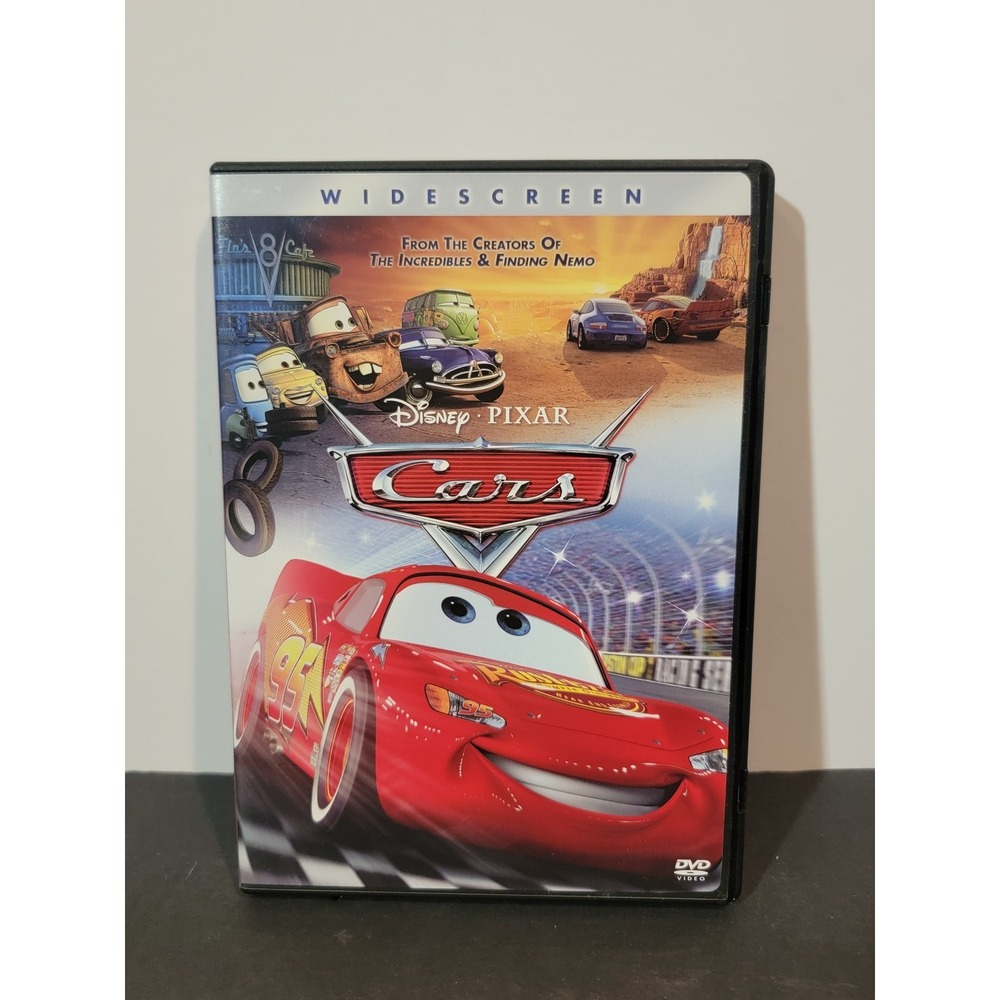 Cars DVD 2006 Widescreen Pixar Lightning McQueen Owen Wilson
